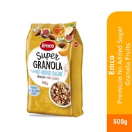EMCO Premium Granola Sugar Free Fruit 500g Snack Halal Kekacang Keropok Snacks Kudap Kudap 零食