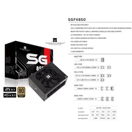THERMALRIGHT SGFX850 SGFX650 850W 650W 80 PLUS GOLD FULL MODULAR ATX3.1 PCIE5.1 SFX POWER SUPPLY PSU