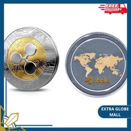 PHYSICAL COIN CRYPTO ART DOGE ETHEREUM SHIBA RIPPLE BITCOIN BINANCE CLASSIC QUALITY