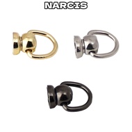 NARCIS Nail Buckle, DIY Metal Metal Bag Rivet, Bag Screw Nail Bag Snap Bag