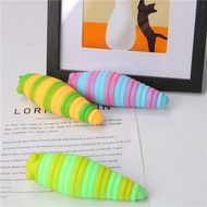 Slug Decompression Slug Color Matching Snail Caterpillar Decompression Toy Educational Science Educa