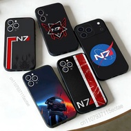 TP-1 Game N7 M-Mass Effect  Phone Case Silicone Soft For IPhone 16,17,15,11,13,12,14,Mini,Pro,Max,Pl