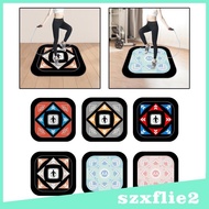 [Szxflie2] Jump Rope Mat Shockproof Training Non Slip Yoga Mat Rope Skipping Mat Jump Rope