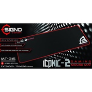 SIGNO E-Sport Gaming Mouse Mat ICONIC-2 รุ่น MT-315 (Speed Edition)