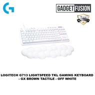 LOGITECH G713 LIGHTSPEED TKL GAMING KEYBOARD  - OFF WHITE