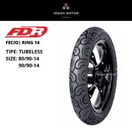 Fdr Focio Outer Tire | Ring 14 | Tubeless Tubeless | 80/90-14 | 90/90-14