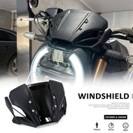0 Motorcycle Windshield For HONDA Cb650r Cb1000r CB 650 1000 R Accessories Windscreen Fairing ABS