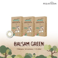 PEGAVISION คอนแทคเลนส์สี รายเดือน รุ่น Forest Miracle (set 3 กล่อง/6 เลนส์)