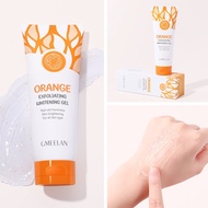 Y60  Gmeelan orange exfoliating whitening gel body scrub facial exfoliating Gel peeling gel moisturi
