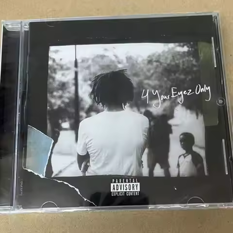 J. Cole 4 Your Eyez Only Album CD Western Hip-Hop Rap Music Collection