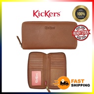 KICKERS ORIGINAL COW LEATHER LONG ZIP WALLET DOMPET PANJANG ZIP LELAKI KULIT ORIGINAL LEMBU ASLI DOM