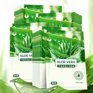 aloe vera gel disposable sleep mask hydrating moisturizing oil control acne removing and acne mask essen