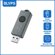 OLYPS USB แฟลชไดรฟ์ USB 2.0หมุนปากกาความเร็วสูงไดรฟ์ Memory Stick U ดิสก์มินิ Pendrive 32กิกะไบต์64ก