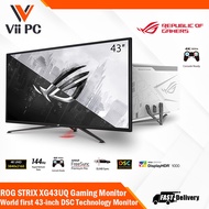 ASUS ROG Strix XG43UQ DSC Gaming Monitor - 43 inch UHD (3840 x 2160), 144Hz, 1ms, HDMI 2.1, Extreme Low Motion Blur Sync