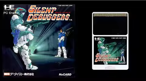 16bits PC Engine HU-CARD : SILENT DEBUGGERS