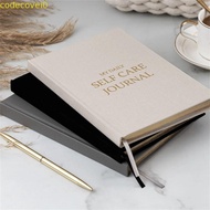 CODECOVEI Gratitude Journal, A5 Cloth Cover Five-minute Journal, Record Notebook Wear-Resistant Grat