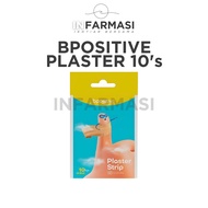 BPositive Plaster Strips 10's - Plaster to Protect Small Wounds & Easy to Use