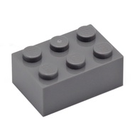 COOLPON|This Is LEGO Lego's Parts Dark Gray Brick 2x3 3002 4211105 Basic