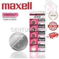 MAXELL Lithium Battery CR1616 Original 5pcs/pack