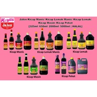 Jalen Kicap Manis Kicap Lemak Manis Kicap Lemak Kicap Masin Kicap Pekat [325ml 650ml 2000ml 5000ml |