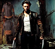 เสื้อแจ็คเก็ตหนัง Wolverine สำหรับผู้ชายเสื้อโค้ทหนังรถจักรยานยนต์แจ็คเก็ตลำลองหนัง Pu