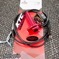 Gas Spontan Variasi 2 Kabel KTC Free Grip + Saklar Kanan Domino Gass Pontan Matic Ktc kytaco Origina