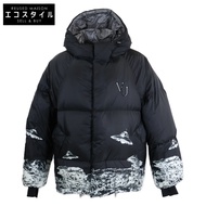 Undercover x Valentino [成色極佳] 19秋冬 UCX4205-2 UFO 印花連帽羽絨外套 3碼 [二手]