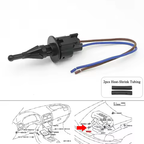 Intake Air Temperature Sensor For Toyota Land Cruiser Prado J70 J90 J120 J150 Mark Sprinter Passo Co