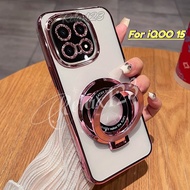 For Vivo iQOO 15 5G 2025 VIVO iQOO15 iqoo15 VivoiQOO15 iQOO15 5G 4G Casing 2025 Soft Clear Four Corn