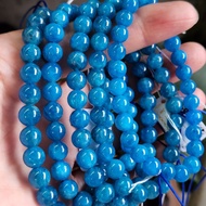 W0829F11A-E Blue Phosphorite Bracelet, Card 7.1-7.6mm