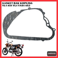 Gasket Clutch Tank Cover Crankcase Yamaha Yl1 YL 1 As1 As1c Yas1 YasI Yl1E As2 As 2
