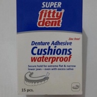 Sale Fittydent Denture Adhesive Cushion 3 pcs / Lem Gigi Palsu Rahang 