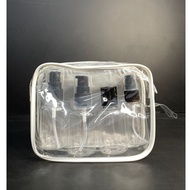 PVC Multipurpose Plastic Clear Travel Cosmetic Pouch Bag