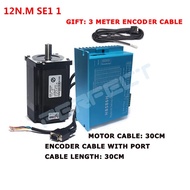 HBS86H Closed-loop step motor 12NM Nema34 86 Hybrid closed loop 2-phase 86 Stepper Motor Driver Nema