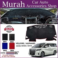 Toyota Alphard / Vellfire AH30 AH20 AH10 2002-2023 Dashboard Cover Anti Slip VELVET FABRIC