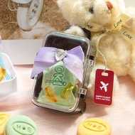 婚禮小物 創意行李箱餅乾(馬卡龍夾心餅2個入)