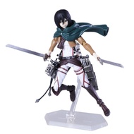 Mifen  Handcrafted Figurine203Mikasa Attack on Titan Action Figure Figma Boxed Ackerman Figurine KR1