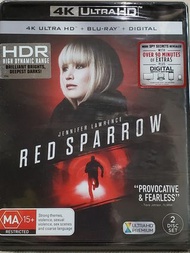 紅雀特工/Red Sparrow (4K+ Blu-Ray+ Digital Ultraviolet)