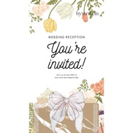 Kad Kahwin Digital | Wedding Invitation | E-Card | Kad Kahwin Motion (DESIGN 4)