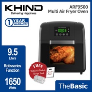 KHIND 9.5L Multi Air Fryer Oven Penggoreng Udara (ARF9500)