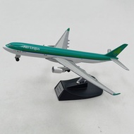 Ready Stock Irish Airlines A330 Civil Airlines Airliner Alloy Simulation Aircraft Model 13cm Collection Static Ornaments Toys