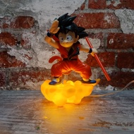 dragon ball goku goku figure cloud goku night light desk lamp cloud goku usb night light