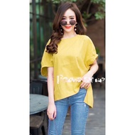 Cloth Club Short Sleeve Linen Top (PB01)