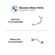 Original BMW/MINI Oil Feed / Return Line For B48C/B48D Engine (11428629969 / 11428629970)