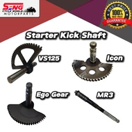 MR3/EGO GEAR/VS125/ICON STARTER KICK SHAFT - ORIGINAL