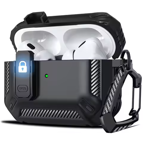 Luxury Switch Earphone Case for AirPods Pro 2 4 Case Shockproof Cover for Apple Air Pods Pro 2 3 202