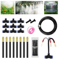 360° Adjustable Mister Drip Irrigation System -Water Trampoline Sprinkler Kit for Kids Summer Fun.50