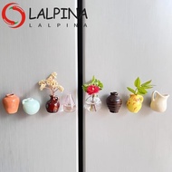 LALPINA Mini Vase Fridge Magnets, Unique Small Vase Refrigerator Magnet, Creative Handmade Decorativ