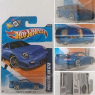 hot wheels porsche 911 gt2 blue