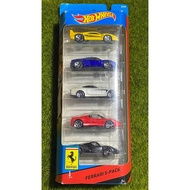Hot Wheels Ferrari 5 Gift Pack 2013 - Enzo F40 458 430 Scuderia 612 Rare